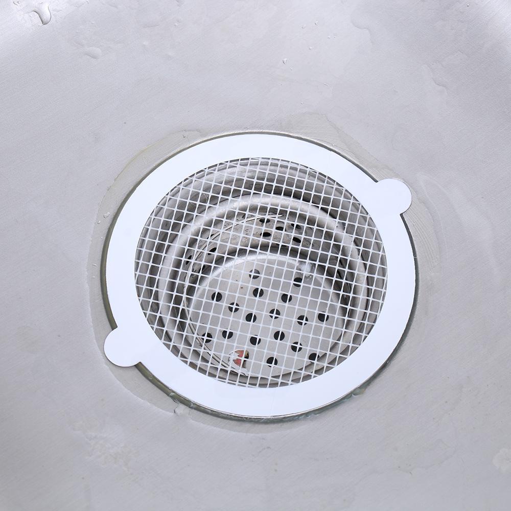 Miếng Dán Lỗ Thoát Nước Sàn Nhà Tắm Chống Tắc Nghẽn Sử Dụng Một Lần Da