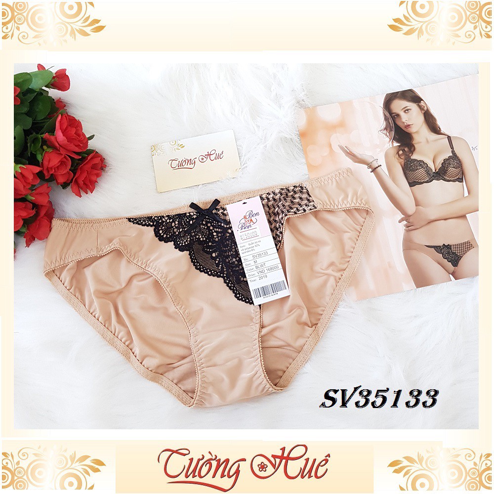 Quần lót nữ BonBon SV35133 quần lót phối ren.