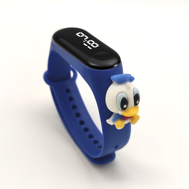 Đồng Hồ Đeo Tay Có Đèn Led Chống Nước Họa Tiết Hoạt Hình Dễ Thương Cho Bé | BigBuy360 - bigbuy360.vn