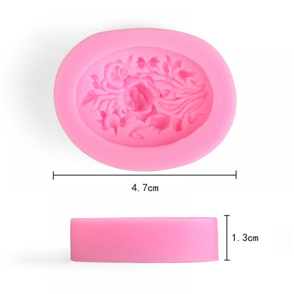 Khuôn Silicone Làm Bánh Tạo Hình Hoa Hồng Độc Đáo Đẹp Mắt