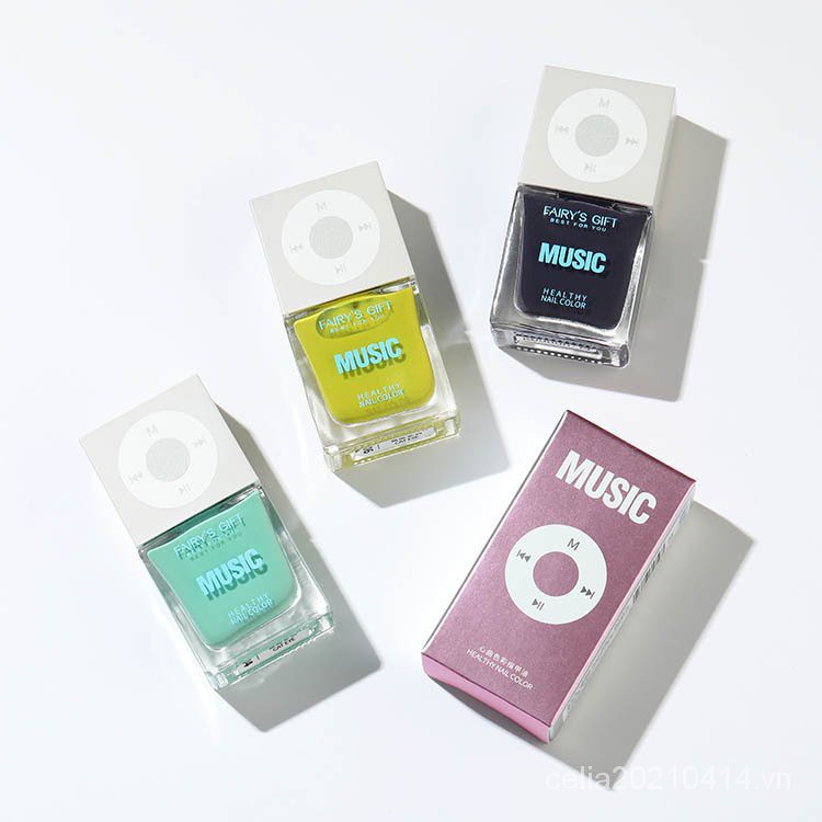 [Hàng mới về] Sơn móng tay nhanh khô không bị rách phong cách Nhật Bản chất lượng cao