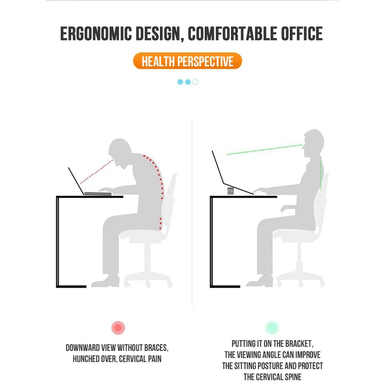 Giá Đỡ tản nhiệt nhôm siêu mỏng Calstone Cho Macbook & Laptop