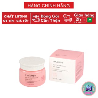 Kem dưỡng ẩm Innisfree Jeju Cherry Blossom Jelly Cream 50ml chuẩn AUTH.