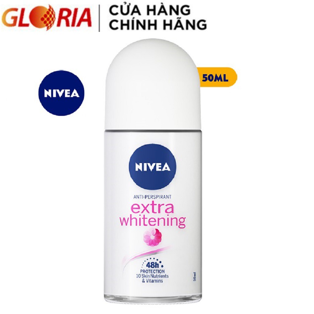 Lăn Ngăn Mùi Nivea Trắng Mịn Mờ Vết Thâm 50ml - 83747