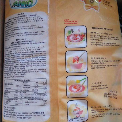 [LUÔN CÓ HÀNG] BỘT CHIÊN XÙ PANKO 1KG - BREAD CRUMBS