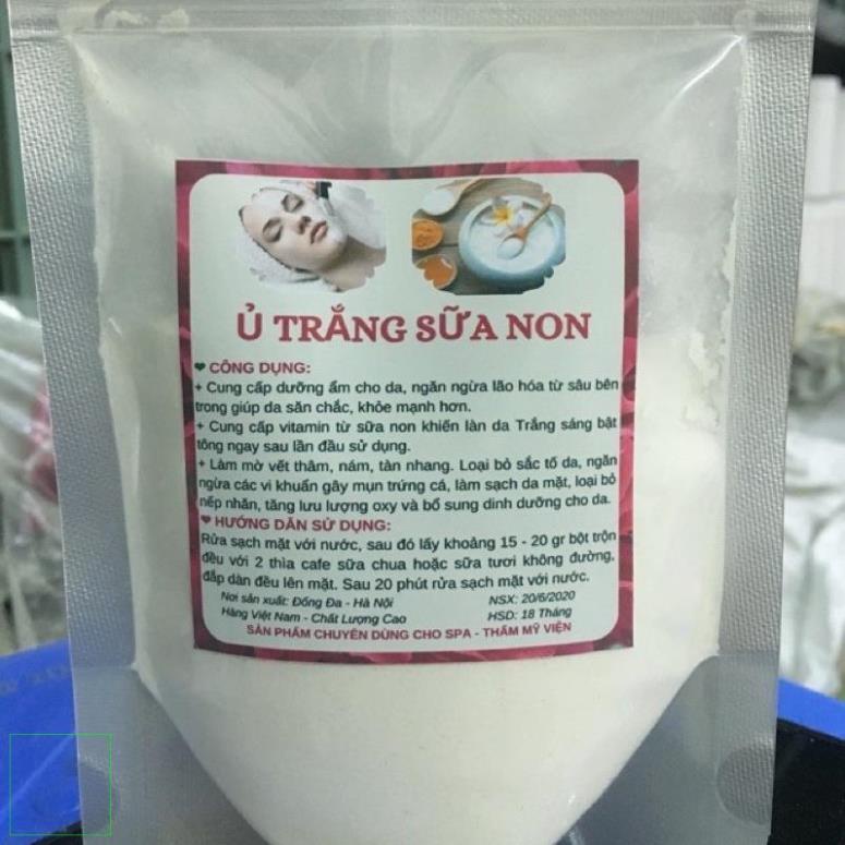 500gr Bột ủ trắng sữa non dạng bột an toàn handmade