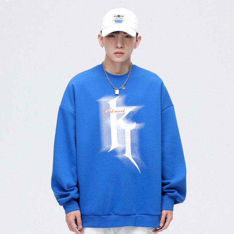 Áo sweater In Chữ Thời Trang Cho Nam
