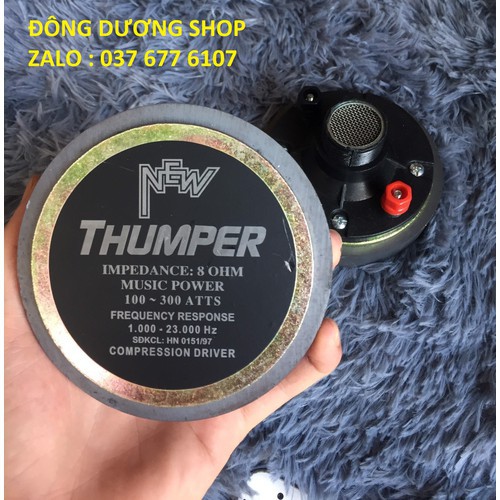 CỦ TREBLE KÈN SÂN KHẤU THUMPER 120 COIL 51.3 - THUMPER120C51.3
