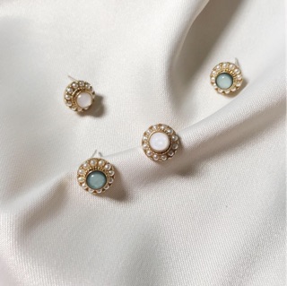 Bông Tai Tiny Marble Earrings