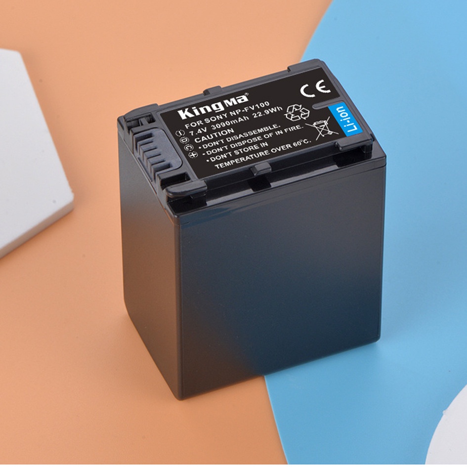 Pin sony NP-FV100 Kingma cho máy quay sony