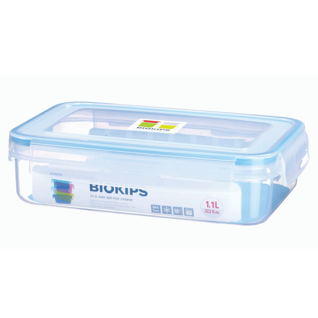 Hộp nhựa Komax Biokips 1.1L, NHỰA PP, XUẤT XỨ KOREA