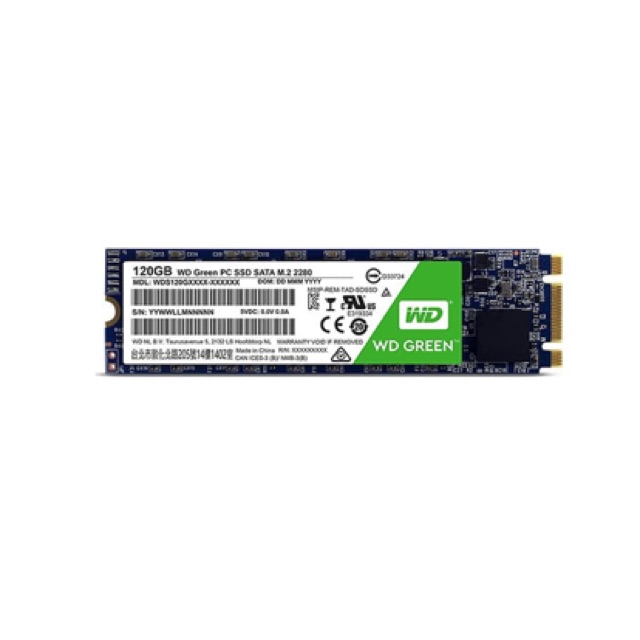 Ổ Cứng SSD WD 120GB green m.2 2280 sata