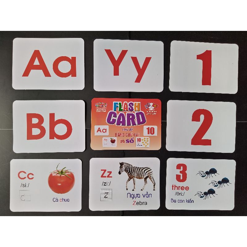 combo 7 bộ Thẻ học TGXQ 18 chủ đề