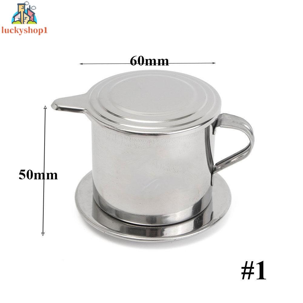 50/100ml Stainless Steel Vietnam Vietnamese Coffee Simple Drip Filter Maker Infuse