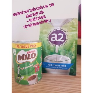 Sữa tươi bột A2 Full Cream Úc hàng air