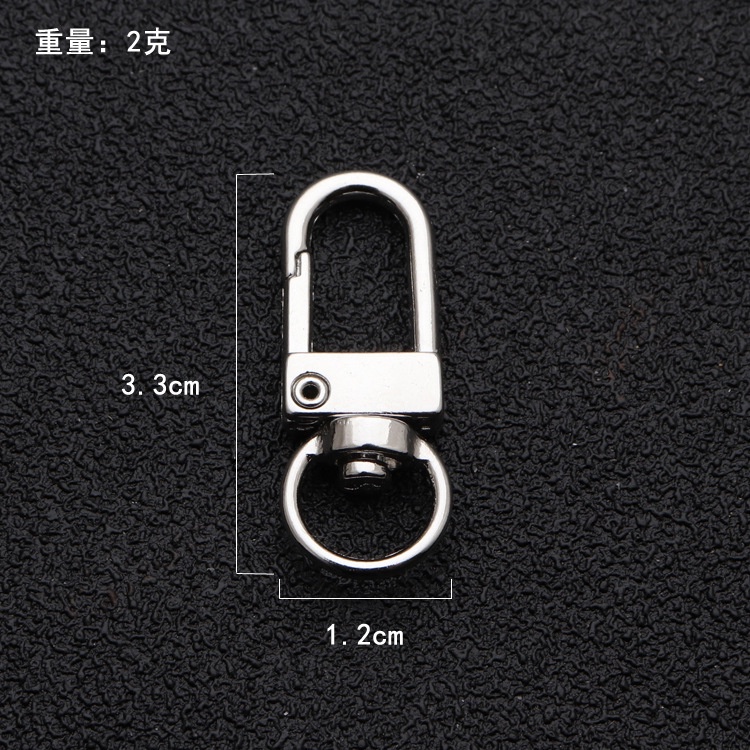 Set 2 Cái Càng Cua Ổ Khóa Dùng Cho Dây Đeo Túi Xách P1465