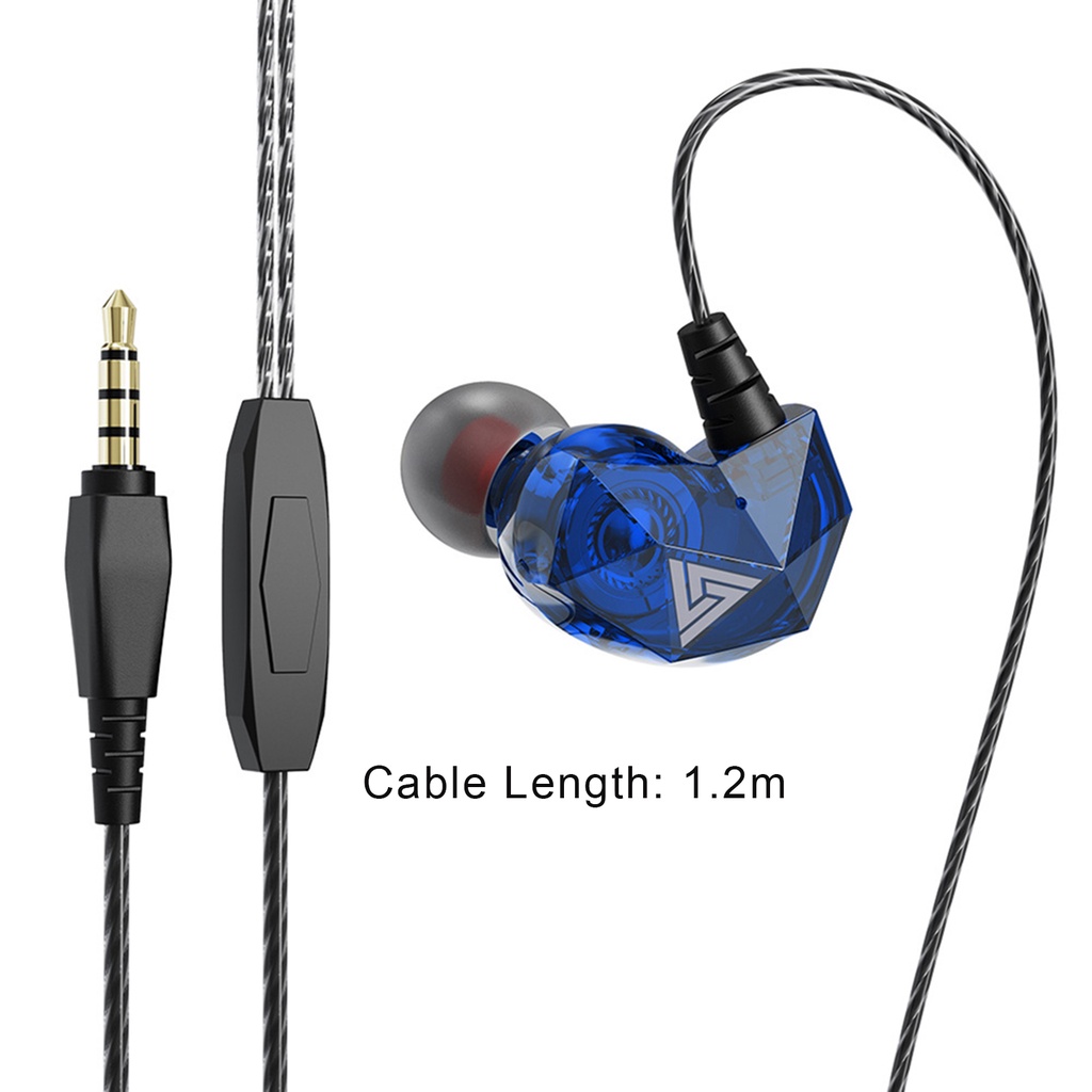 Tai Nghe Nhét Tai Thể Thao Ak2 Có Dây Kèm Mic