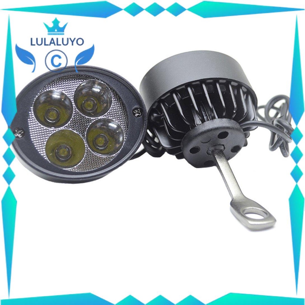 [Giá thấp] Electric Three-wheeled Led Front Large Bulb Super Bright Spotlight For Motor .lu