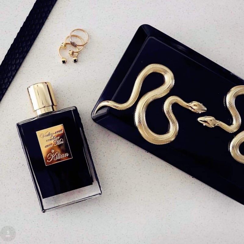 5ᵐˡ-10ᵐˡ | Nước hoa nữ Kilian A V E C  M O I - RẮN ĐEN ĐẲNG CẤP