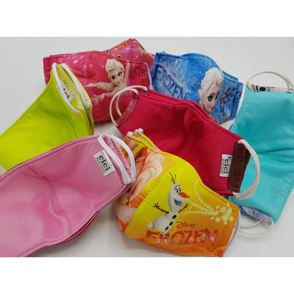 Khẩu trang vải cho bé gái hình công chúa từ 5-10 tuổi KT100508 | BigBuy360 - bigbuy360.vn