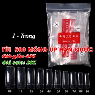 Móng Úp Hàn Quốc (500 móng/Đủ size)