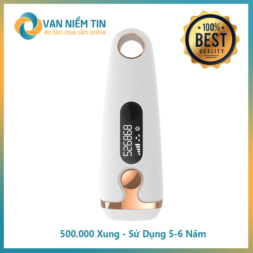 [FREE SHIP] Máy Triệt Lông IPL200, Triệt Lông Vĩnh Viễn, Màn Hình Hiển Thị LCD, Thời Gian Dùng cá Nhân Lên Đến 8 Năm