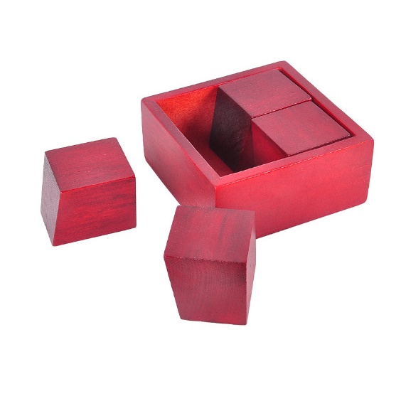 Đồ chơi trí tuệ_Thử thách trí não_4 Pieces (V2) - Packing Puzzle_Hack não &amp; Hàng hiếm_IQ Toys_Giải đố_Thông minh_Trí tuệ