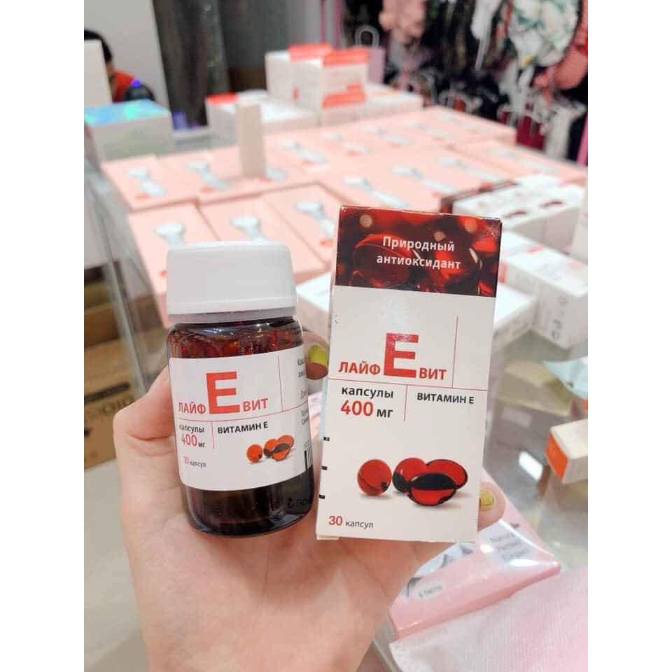 Vitamin E Zentiva đỏ 400mr của Nga | BigBuy360 - bigbuy360.vn