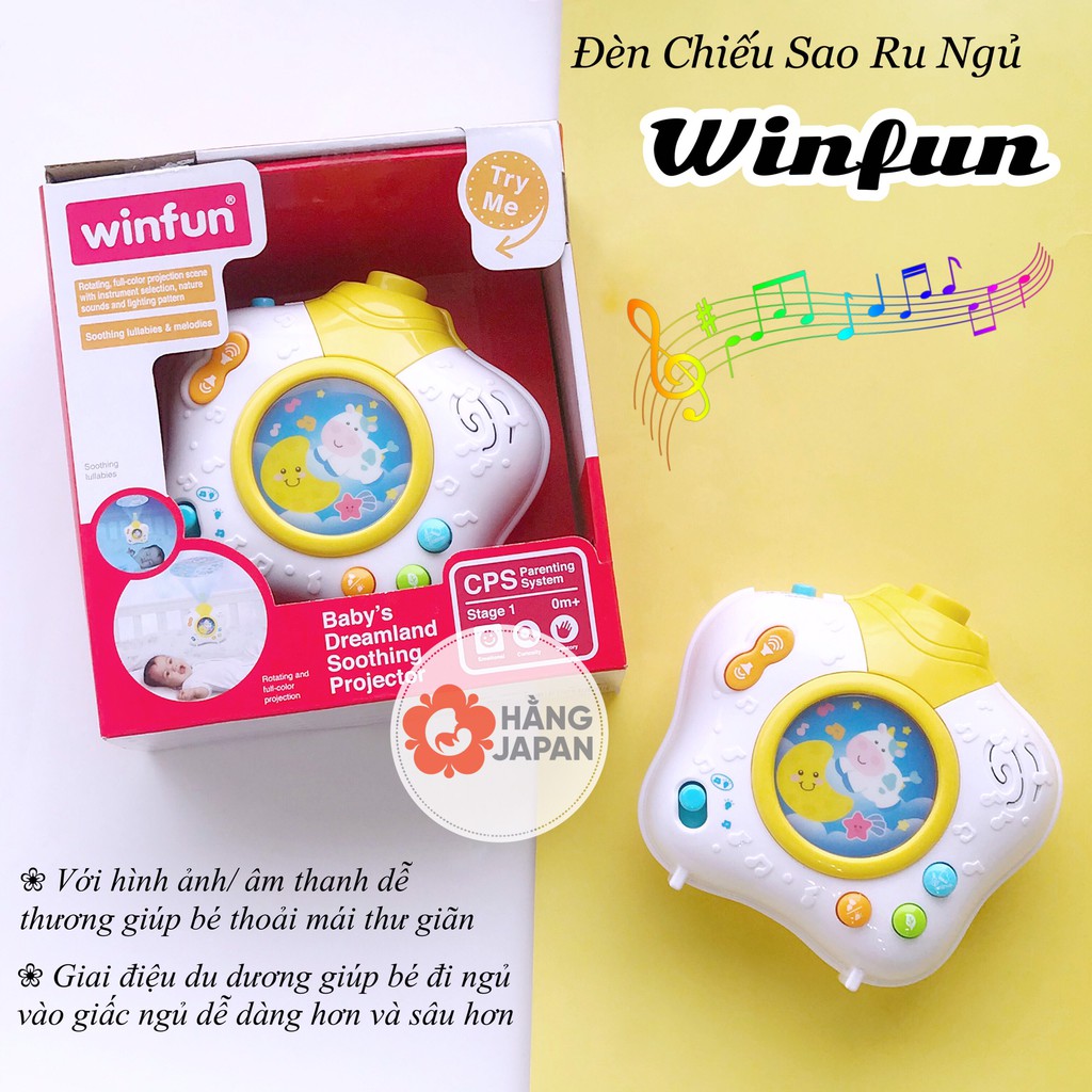 WinFun - Đèn chiếu ru ngủ phát nhạc 0806