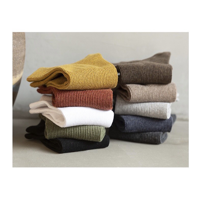 Tất/ Vớ Cổ Vừa Cho Nam ERASHOP 076768 - Cheemy Free For Man Đơn Giản, Nhiều Màu Sắc, Siêu Rẻ Đẹp