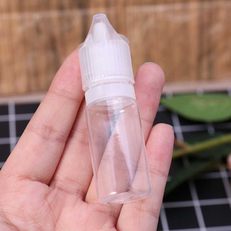 Chai Nhựa Nhỏ Giọt Đựng Dung Dịch Trong Suốt 10ml - 120ml