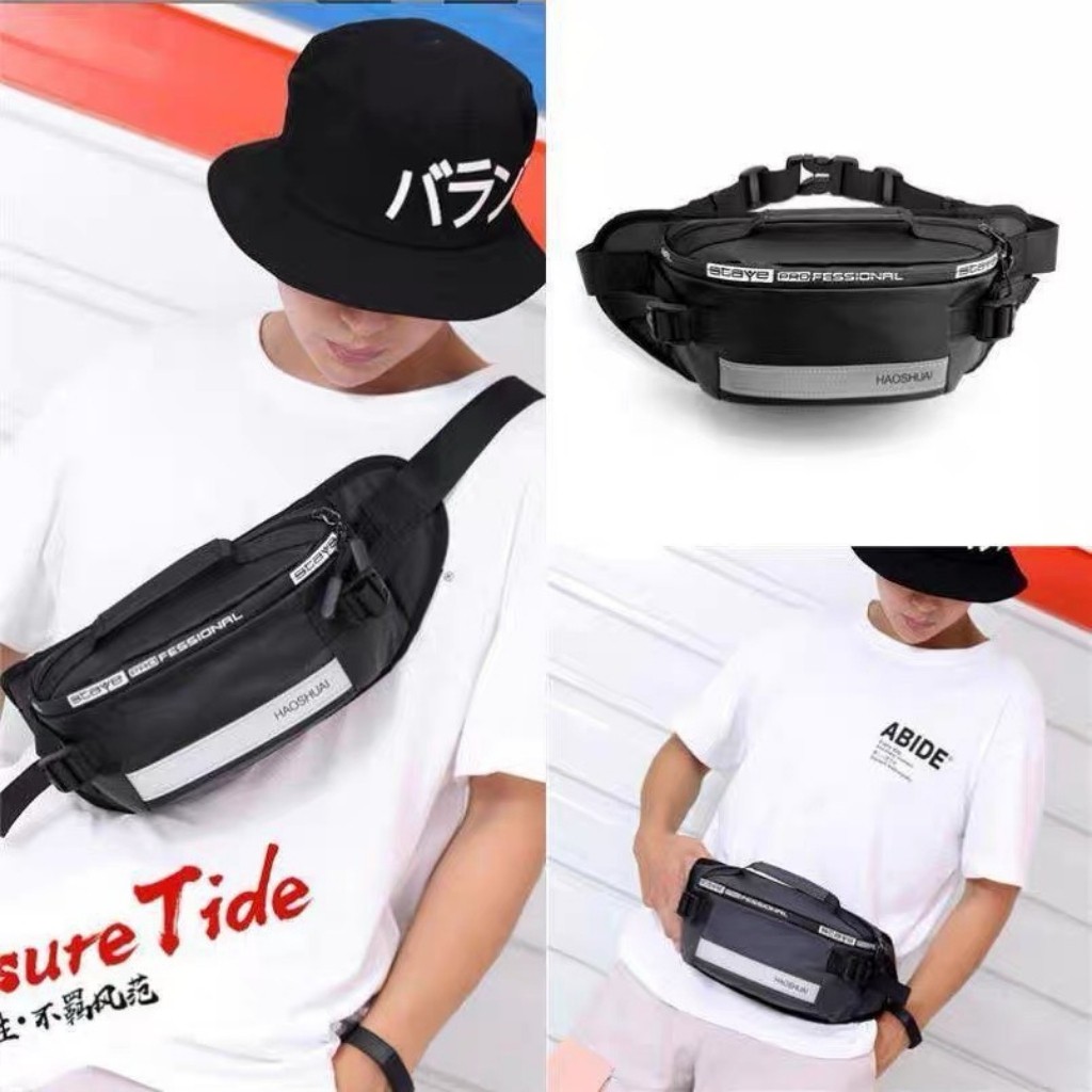 Túi Đeo  Chéo  Nam Chất Vải Đẹp Chống Nước- Túi Đeo Hông  Nam Thời Trang Dáng Thể Thao | BigBuy360 - bigbuy360.vn