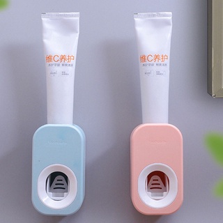 Handy wall mounted automatic toothpaste dispenser