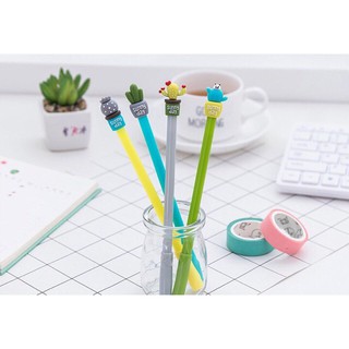 Bút viết mực nước xương rồng, có 4 màu mực đen, đỏ, xanh, tím Sakura Shop