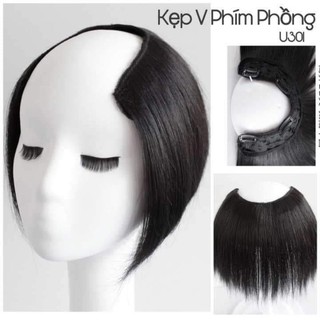 Tóc giả kẹp phồng chân tóc chữ u