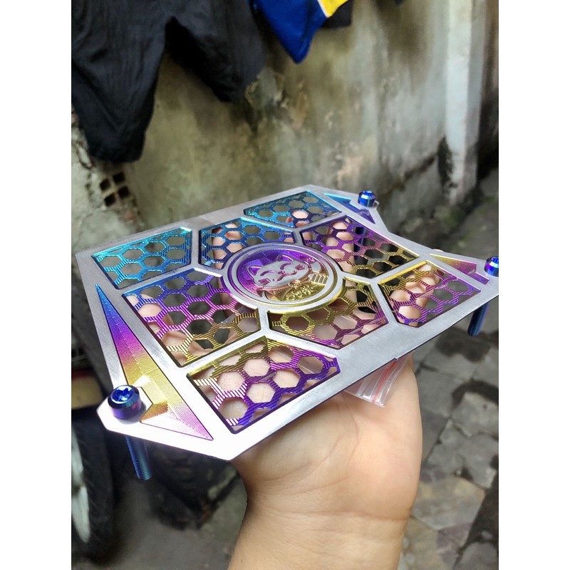 Che két nước mèo thần tài dành cho xe vario - click. Shop Phụ Tùng Xe Máy TP