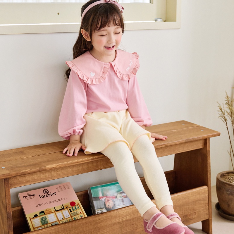 Quần legging váy Bebezoo trơn màu BG