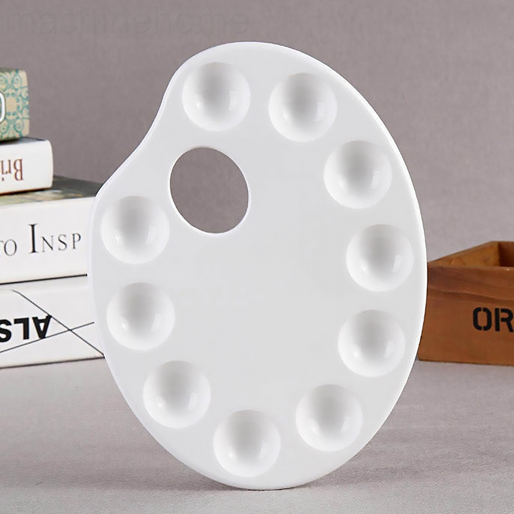 Khay Pha Màu Nước 10 Lỗ Cho Trẻ Em