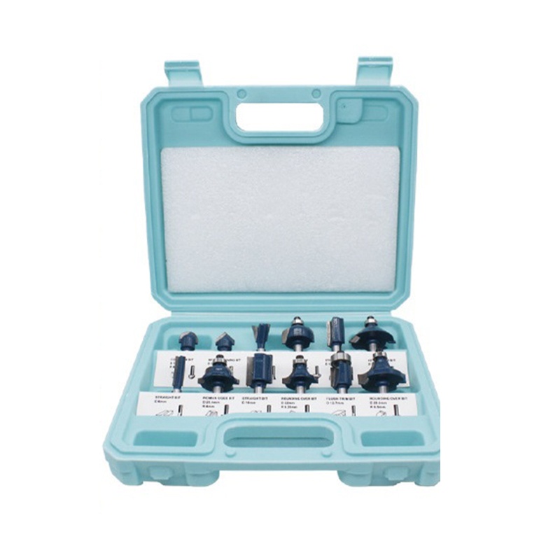 Bộ Mũi Phay Router 1 / 4 Inch Bằng Cacbua Dùng Cho Bảng Mạch Gỗ