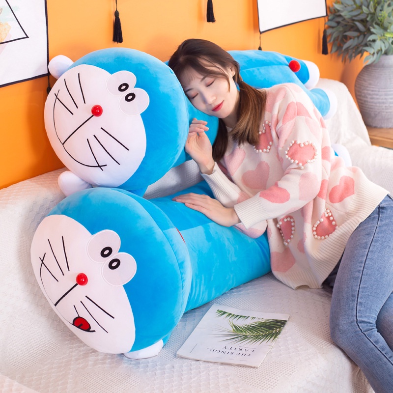 Gấu Bông Doremon - Gối ôm Doremon Nằm Dài Khổng Lồ