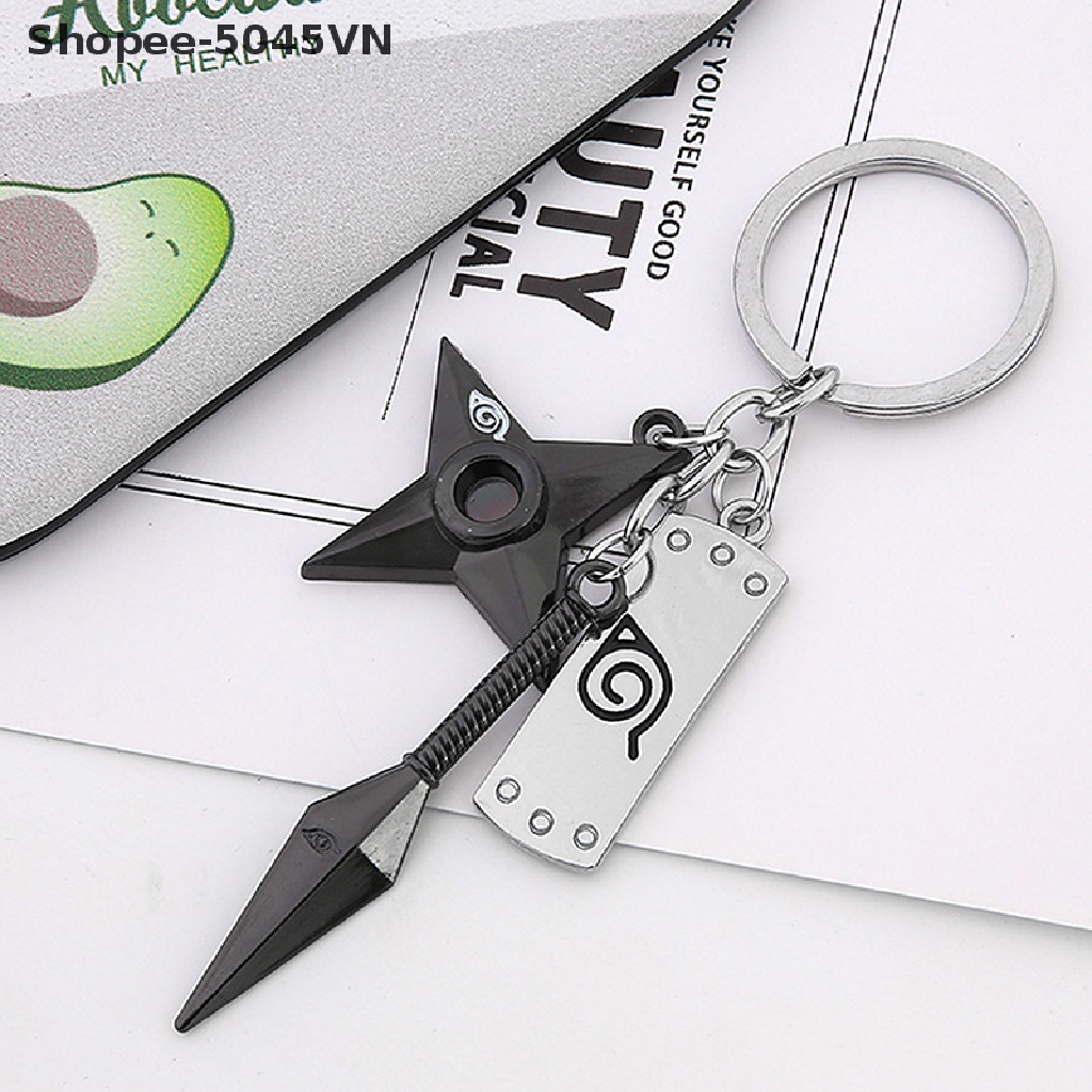 Móc khóa phụ kiện của nhân vật Anime Kunai Shuriken Ninja