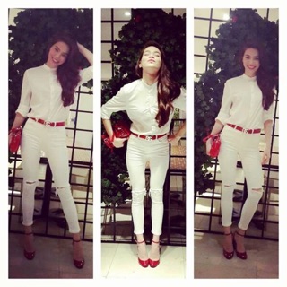 Quần Legging jeans siêu co giãn