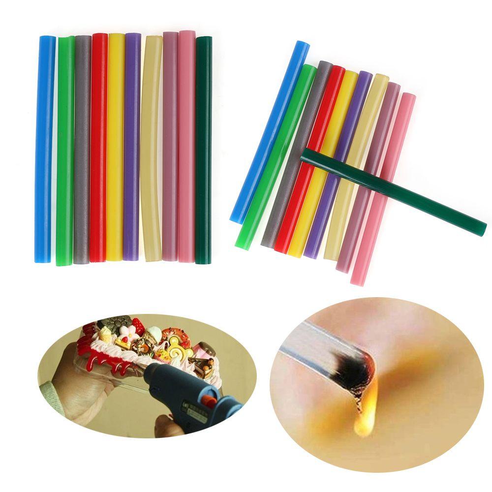 Thanh Keo Nóng Chảy Nhiều Màu Sắc Dùng Trang Trí Album Thủ Công Diy