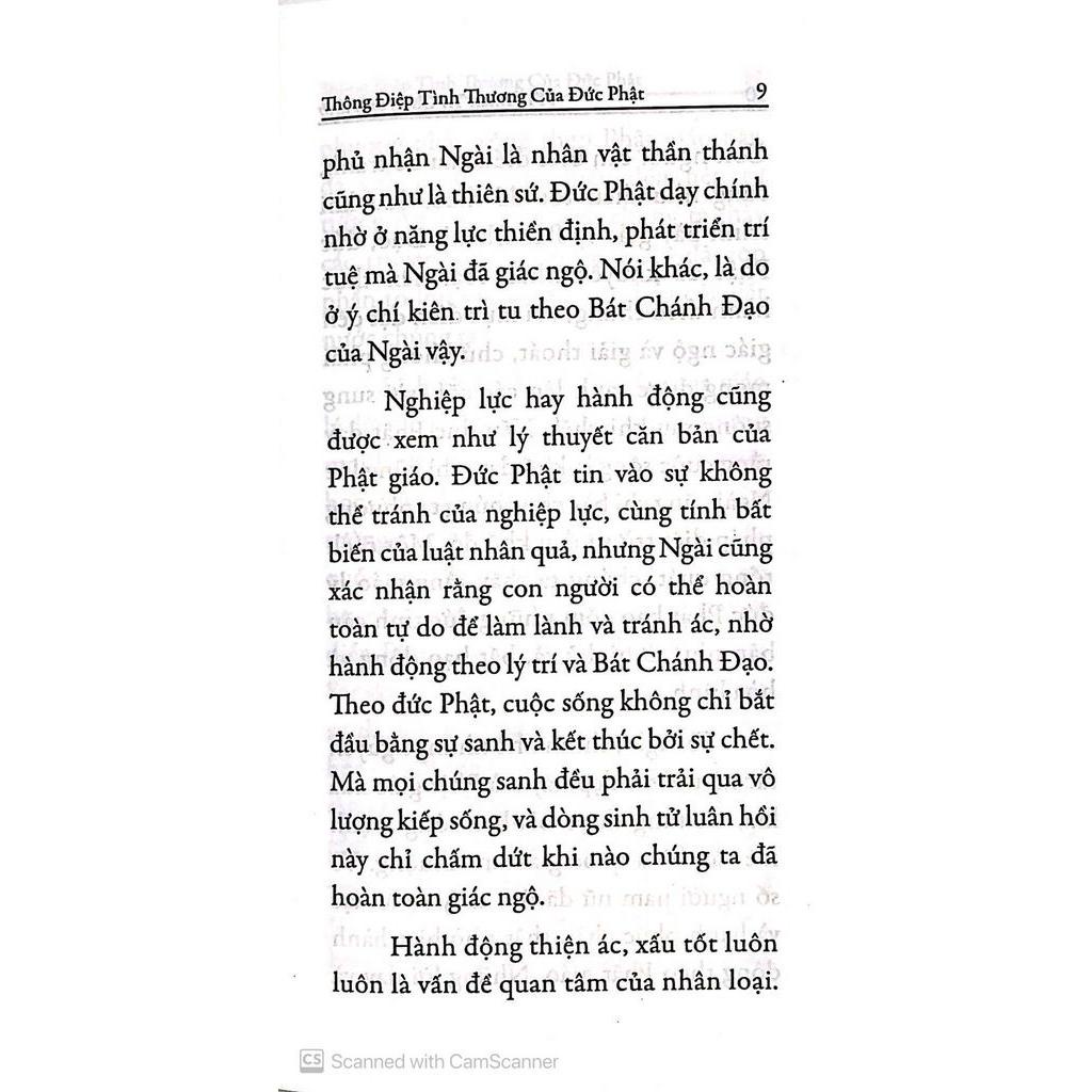 Sách Thông Điệp Tình Thương Của Đức Phật