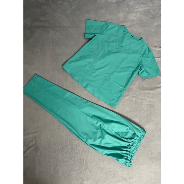 BỘ ĐỒNG PHỤC SPA CHẤT COTTON SILK [HÀNG ĐẶT TRƯỚC 2 NGÀY]