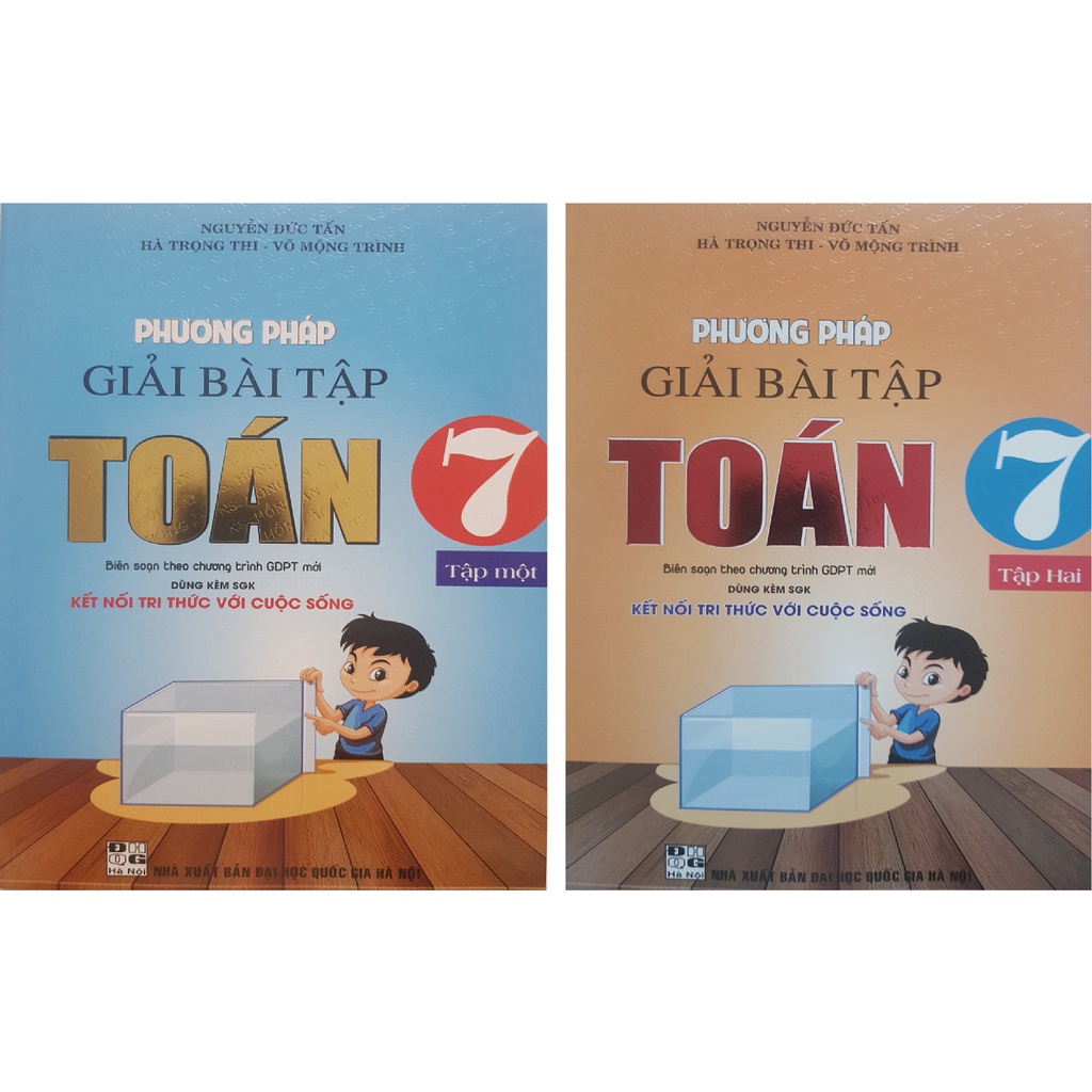 Sách - Combo Phương pháp giải bài tập Toán 7 (Hai tập) - Bám sát SGK Kết Nối