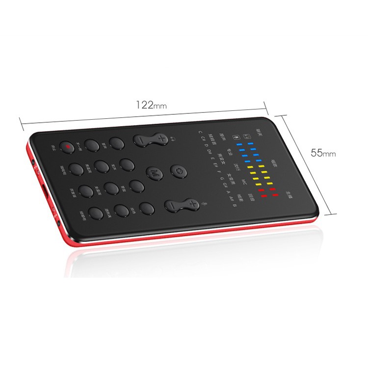 Thiết Bị Hát Live Stream Sound Card Mobile K600 Auto Tune