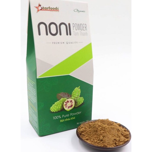 Bột trái nhàu khô Noni Tâm Thành - Starfoods Việt Nam - Noni Powder - Hộp giấy tam giác 400g. Loại Xuất Khẩu Cao Cấp.
