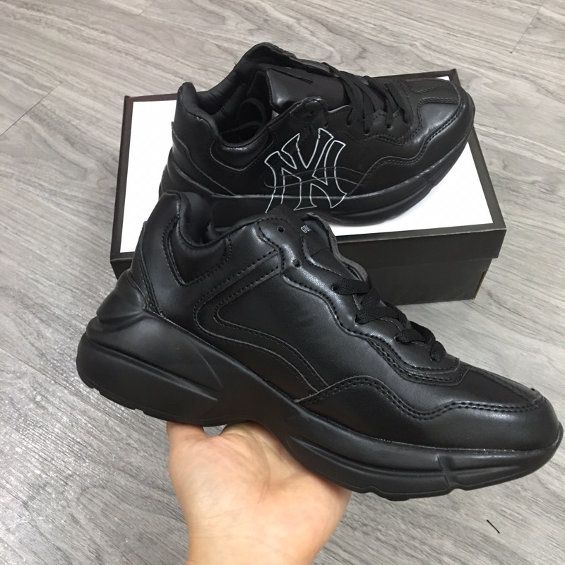 Giày full đen NY mảnh chất hàng đẹp fullsize 36->44 Nam Nữ