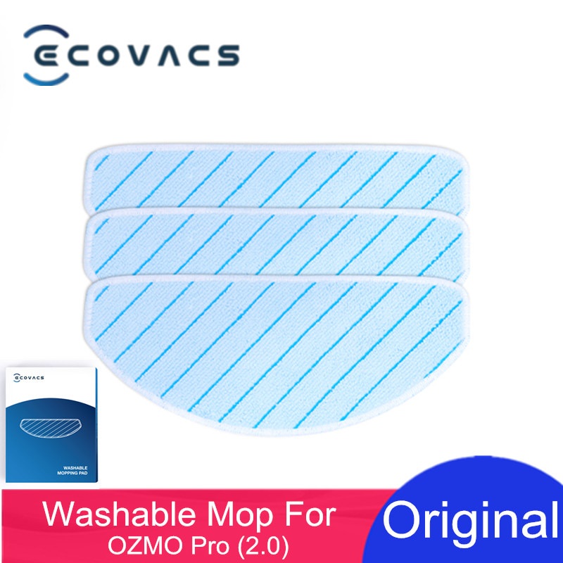 Phụ kiện chính hãng ECOVACS Cây lau nhà có thể giặt được cho Bộ lau nhà rung DEEBOT OZMO Pro trên T8